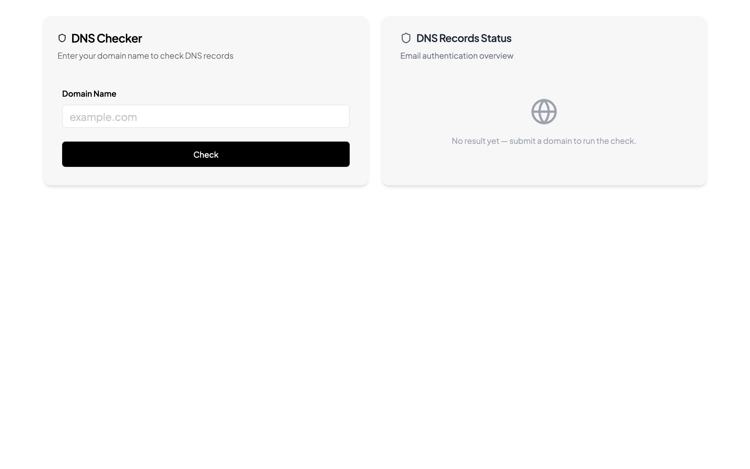 DNS Record Checker screenshot